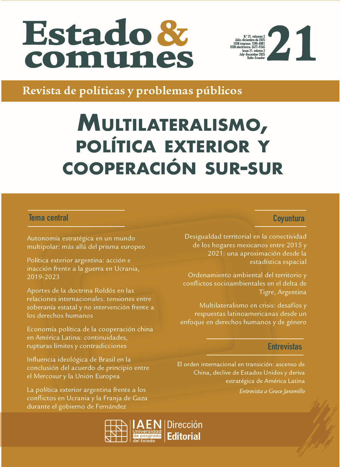 Volumen 2 Número 21